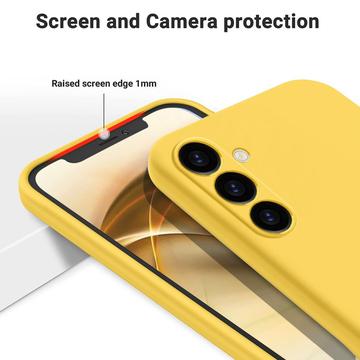 Samsung Galaxy A05s Liquid Silicone Cover - Gul