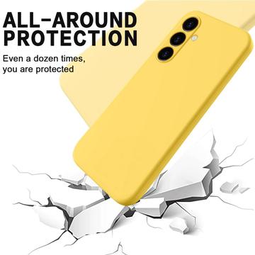 Samsung Galaxy A05s Liquid Silicone Cover - Gul