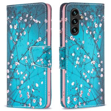 Samsung Galaxy A05s Wonder Series Pung - Hvid Blomster