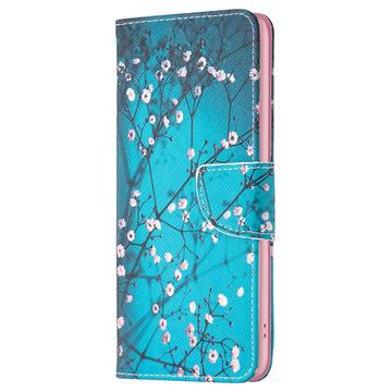 Samsung Galaxy A05s Wonder Series Pung - Hvid Blomster