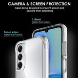Samsung Galaxy A05s Ridsefast Hybrid Cover - Gennemsigtig