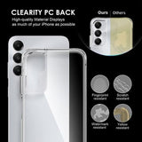 Samsung Galaxy A05s Ridsefast Hybrid Cover - Gennemsigtig