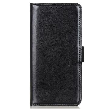 Samsung Galaxy A05s Pung Taske med Magnetisk Lukning - Sort