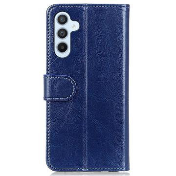 Samsung Galaxy A05s Pung Taske med Magnetisk Lukning - Blå