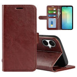 Samsung Galaxy A06 5G Dux Ducis Skin Pro Flip Cover - Brun