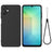 Samsung Galaxy A06 5G Flydende silikone cover med håndrem - sort
