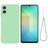 Samsung Galaxy A06 5G Flydende silikone cover med håndrem - grøn