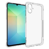 Samsung Galaxy A06 5G Stødtæt TPU Cover - Gennemsigtig