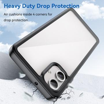 Samsung Galaxy A06 Anti-Shock Hybrid Cover - Sort