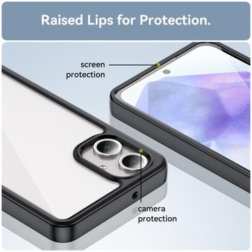Samsung Galaxy A06 Anti-Shock Hybrid Cover - Sort