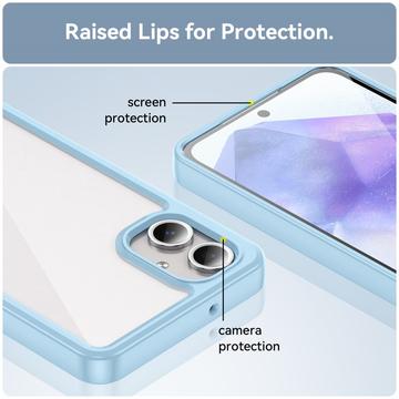 Samsung Galaxy A06 Anti-Shock Hybrid Cover - Blå