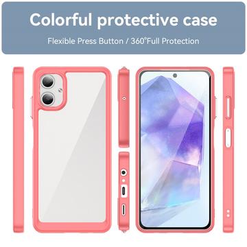 Samsung Galaxy A06 Anti-Shock Hybrid Cover - Rød