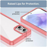 Samsung Galaxy A06 Anti-Shock Hybrid Cover - Rød