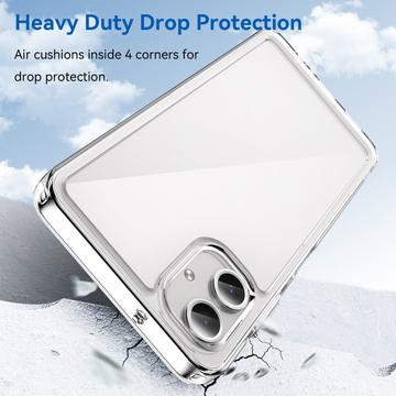 Samsung Galaxy A06 Anti-Shock Hybrid Cover - Gennemsigtig