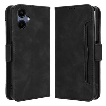 Samsung Galaxy A06 Pung Cover med Kortholder - Sort