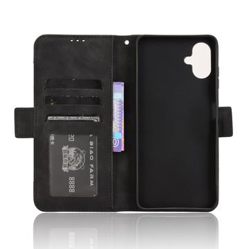 Samsung Galaxy A06 Pung Cover med Kortholder - Sort