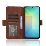 Samsung Galaxy A06 Pung Cover med Kortholder - Brun