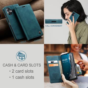 Samsung Galaxy A06 Caseme 013 Series Pung - Blå