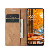 Samsung Galaxy A06 Caseme 013 Series Pung - Brun
