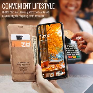 Samsung Galaxy A06 Caseme 013 Series Pung - Brun
