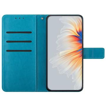 Samsung Galaxy A06 Mandala Series Etui med Pung - Blå