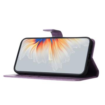 Samsung Galaxy A06 Mandala Series Etui med Pung - Lilla