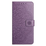 Samsung Galaxy A06 Mandala Series Etui med Pung - Lilla