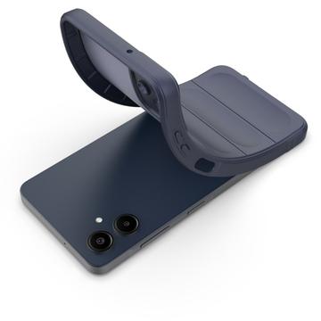 Samsung Galaxy A06 Rugged TPU Cover - Mørkeblå