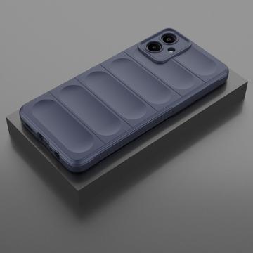Samsung Galaxy A06 Rugged TPU Cover - Mørkeblå