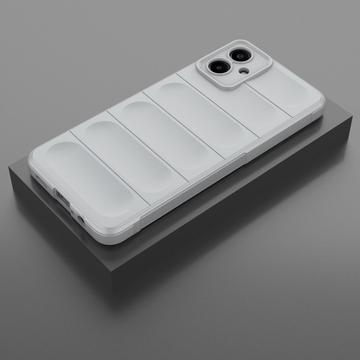 Samsung Galaxy A06 Rugged TPU Cover - Lysegrå