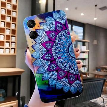 Samsung Galaxy A06 Stilfuld Ultra-Slim TPU Cover - Mandala blomst