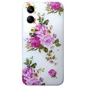 Samsung Galaxy A06 Stilfuld Ultra-Slim TPU Cover - Rose Blomst