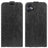Samsung Galaxy A06 Vertikal Flip Cover med Kortholder - Sort