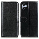 Samsung Galaxy A06/A07 4G/5G Pung Etui med Stativ - sort