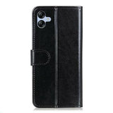Samsung Galaxy A06/A07 4G/5G Pung Etui med Stativ - sort