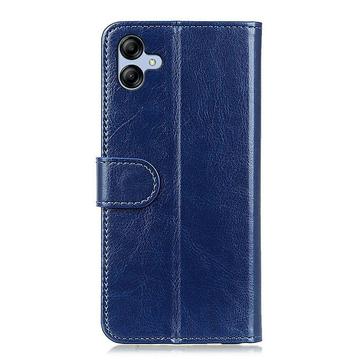 Samsung Galaxy A06/A07 5G Pung Etui med Stativ - blå