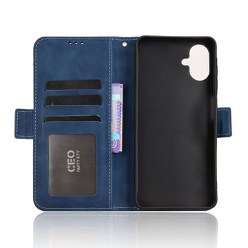 Samsung Galaxy A07 4G Kortholder Pung Etui - Blå