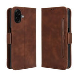 Samsung Galaxy A07 4G Kortholder Pung Etui - Brun