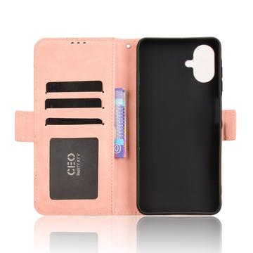 Samsung Galaxy A07 4G Kortholder Pung Etui - Pink