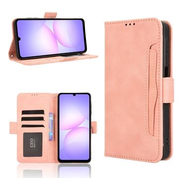 Samsung Galaxy A07 4G Kortholder Pung Etui - Pink