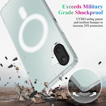 Samsung Galaxy A07 4G Hybrid Cover - MagSafe Kompatibel - Gennemsigtig