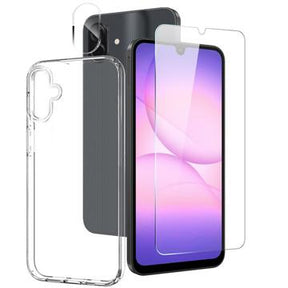 Samsung Galaxy A07 4G Northjo 3-i-1-beskyttelsessæt - Klar