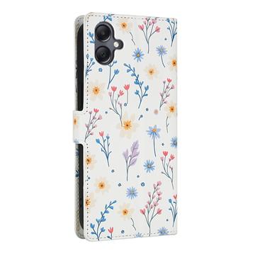 Samsung Galaxy A07 4G Rhombisk Blomsterpung - farverige blomster