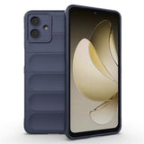 Samsung Galaxy A07 4G/5G Rugged TPU Cover - Mørkeblå