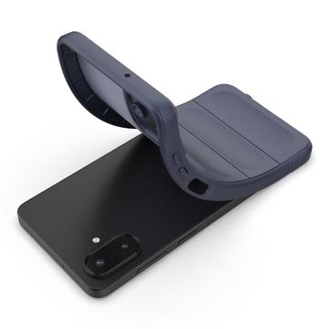 Samsung Galaxy A07 4G/5G Rugged TPU Cover - Mørkeblå