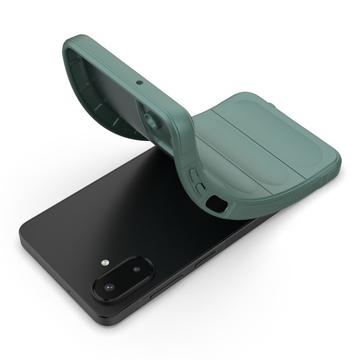 Samsung Galaxy A07 4G/5G Rugged TPU Cover - Grøn