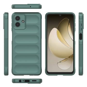 Samsung Galaxy A07 4G/5G Rugged TPU Cover - Grøn