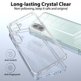 Samsung Galaxy A07 4G Ridsefast Hybrid Cover - Gennemsigtig