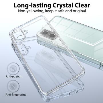 Samsung Galaxy A07 4G Ridsefast Hybrid Cover - Gennemsigtig