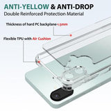 Samsung Galaxy A07 4G Ridsefast Hybrid Cover - Gennemsigtig